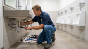 Commercial plumbing maintenance