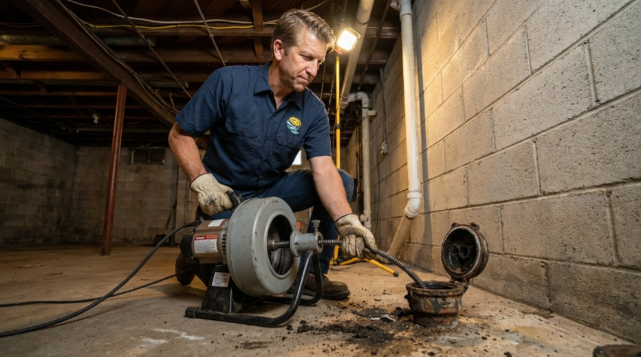 Commercial drain cleaning