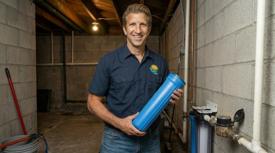 Water filtration system maintenance