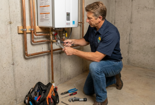 Tankless water heater repair